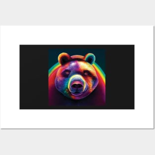 Rainbow Bear Posters and Art